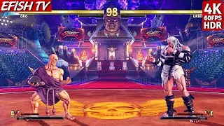 Oro vs Urien (Hardest AI) - Street Fighter V