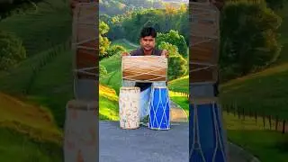 Big size Rope Dholak unboxing & testing #shorts