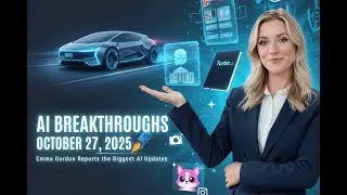 AI News 27 Oct 25 | GM&rsquo;s Self-Driving Cars | Amazon New AI | Turbo AI Milestone | @SimplaBotsNews