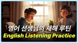 English Listening Practice - 영어 선생님의 새해 루틴