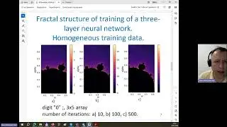 63. Fractal Structure of Training of a Three-Layer Neural Network