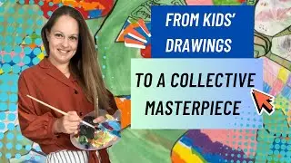 Collaborative Kids Art Project, Part 2 &mdash; Adding Children&rsquo;s Vases & Grayson Perry Details