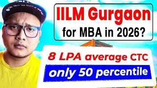 IILM Gurgaon with 8 LPA Avg CTC & 50 Percentile Admission | Honest Review ✅