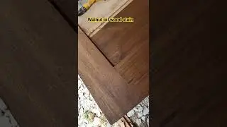 walnut oil wood stain