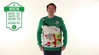 Funny Christmas Sweater - Grandma Got Ran Over by a Reindeer Sweater by Tipsy Elves