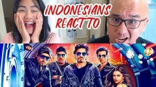 Indonesians React To Happy New Year Official Trailer | Shahrukh Khan | Deepika Padukone