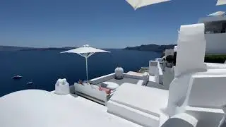 #Santorini #Oia Canaves Oia Boutique hotel - Junior Suite - room tour.