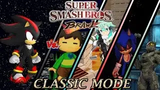 Shadow Takes on My Version of Super Smash Bros. Brawl Classic Mode