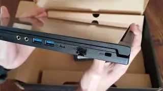 msi GF63 thin 10SC unbox and ram install