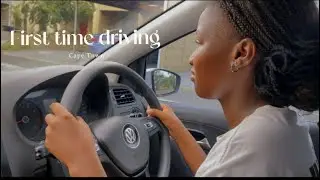 Driving for the first time || teenyoutuber || Cape Town