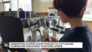 Alberta teachers strike hitting businesses near schools