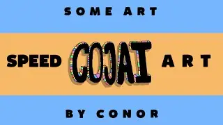CoJai Rainbow Text - Some Art By Conor #5