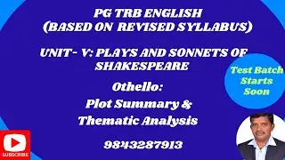 Othello: Short Summary @jsn_englishlearning #pgtrb #english #trending #trendingvideo #exam
