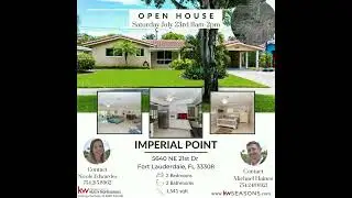 OPEN HOUSE 5640 NE 21st Dr, Fort Lauderdale, FL 33308