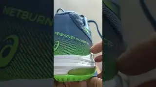 Review Asics netburner ballistic FF 3 low warna bau @AgusSisChanel #sepatuvolly #asicsshoes