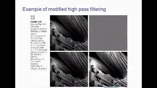 Frequency domain filtering image processing - High pass Sharpening - High boost - Homomorphic Part 2