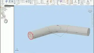 Autodesk Inventor - How to Create a Centerline for Drawing Views