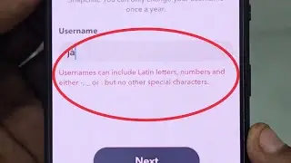 Usernames can include Latin letters, numbers and either-,_ Or . but no other special characters