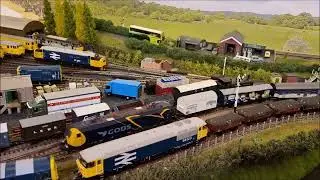Two Accurascale 57XX locos and the Christmas Train Running