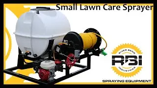 100 Gallon - Lawn Care Skid - Jet Agitation - UTV Mount - Fiberglass Tank - River Bend Industries