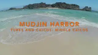 Mudjin Harbor, Turks and Caicos - Middle Caicos - Cross Sea   4K