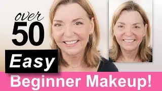 Easy Beginner Makeup Tutorial Over 50 (all drugstore!)