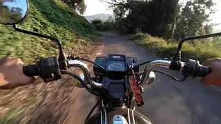 Yamaha Rx135 hill top ride|off road|for more videos subscribe my channel