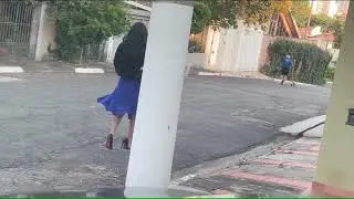 Crossdresser Ana - Going outdoor day 9