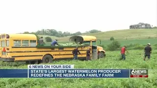 Largest watermelon producer in Nebraska redefines family farm