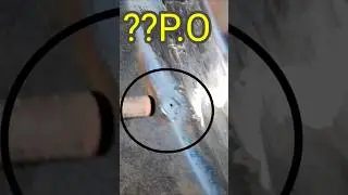 Поры при сварке 308 электродом?