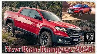 Грузовик Ram Rampage 2026 дебютирует в Европе с бензиновым и дизельным двигателем.