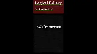 Logical Fallacy: Ad Crumenam. Explanation and examples of logical fallacy called Ad Crumenam