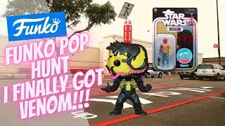 Blacklight Venom Funko pop hunt!!!!