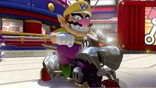 Mario Kart 8 Deluxe - Coin Runners -  Wario Gameplay