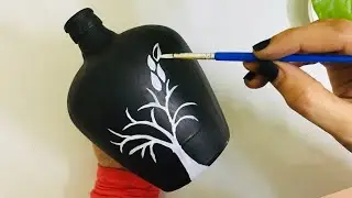 Simple and Easy Bottle Art | Bottle Decor