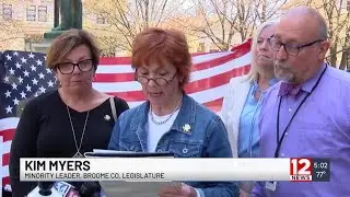 Broome County Democratic Caucus rallies for U.S. Constitution