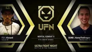 UFN - SUNB KOREYTHEDRAGON ( Sub Zero ) vs F3. alucarD ( Kotal Kahn ) // AB6