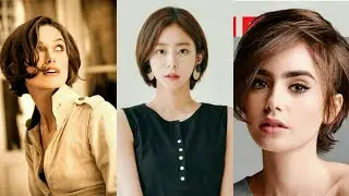 Hollywood style short pixie bob haircut