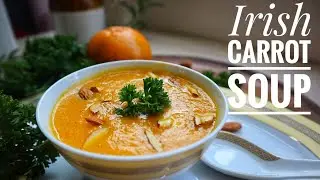 IRISH Carrot soup  #easysouprecipe