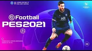 eFootball PES 2021 Mobile 550 New Uefa Champions League Graphics Patch 2021  Android 480p