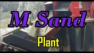 M-SAND PLANT: Full Process & Working Explained | Crusher Dust to Sand |  M sand plant.| M sand plant