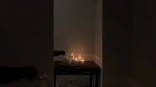 Simple DIY home decor ✨ #candle #candlelight #aesthetic #homedecor #diyhomedecor #diyhome #candles
