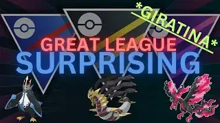 Great League SHADOW Empoleon Galarian Moltres Giratina team is SURPRISING in PokemonGo!