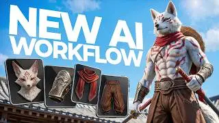 I Built a Modular Character with AI (Full Workflow)