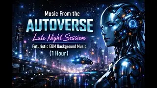 Music From the Autoverse - Late Night Session | Futuristic EBM Background Music (1 Hour)