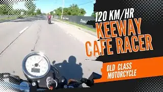 Keeway Cafe Racer 152 Top Speed All Stock 120 km/hr