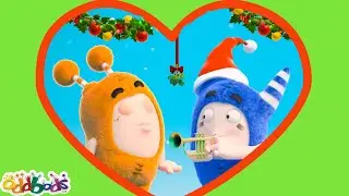 Under The Mistletoe | Oddbods - Food Adventures | Cartoons for Kids