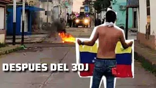 Un d&iacute;a despu&eacute;s de las protestas en Venezuela 🇻🇪 Semper Erik