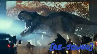 Tyrannosaurus Rex Sighting at Drive In Theater (Jurassic World Dominion Prologue) [RE-SOUND]