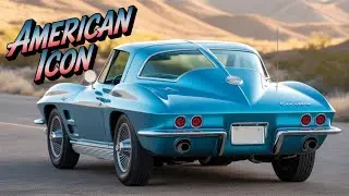 Corvette Stingray 1963 года | Самый культовый Corvette из когда-либо созданных